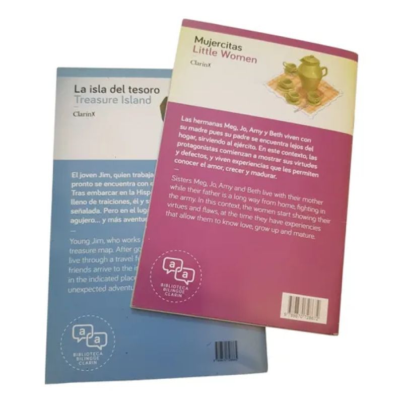 Mujercitas-little Women / La Isla Del Tesoro-treasure Island (Usado) - Miniatura 2