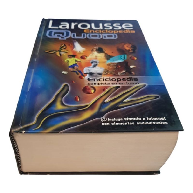 Enciclopedia Larousse Quod Completa En Un Tomo Tapa Dura (Usado) - Miniatura 4