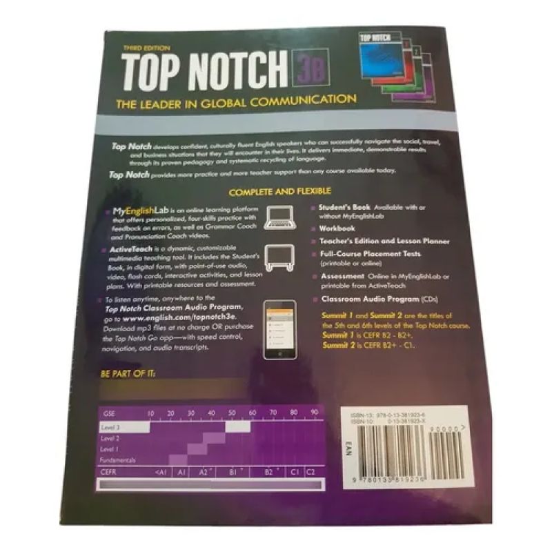 Top Notch 3b -  Workbook - Pearson (Usado) - Miniatura 2