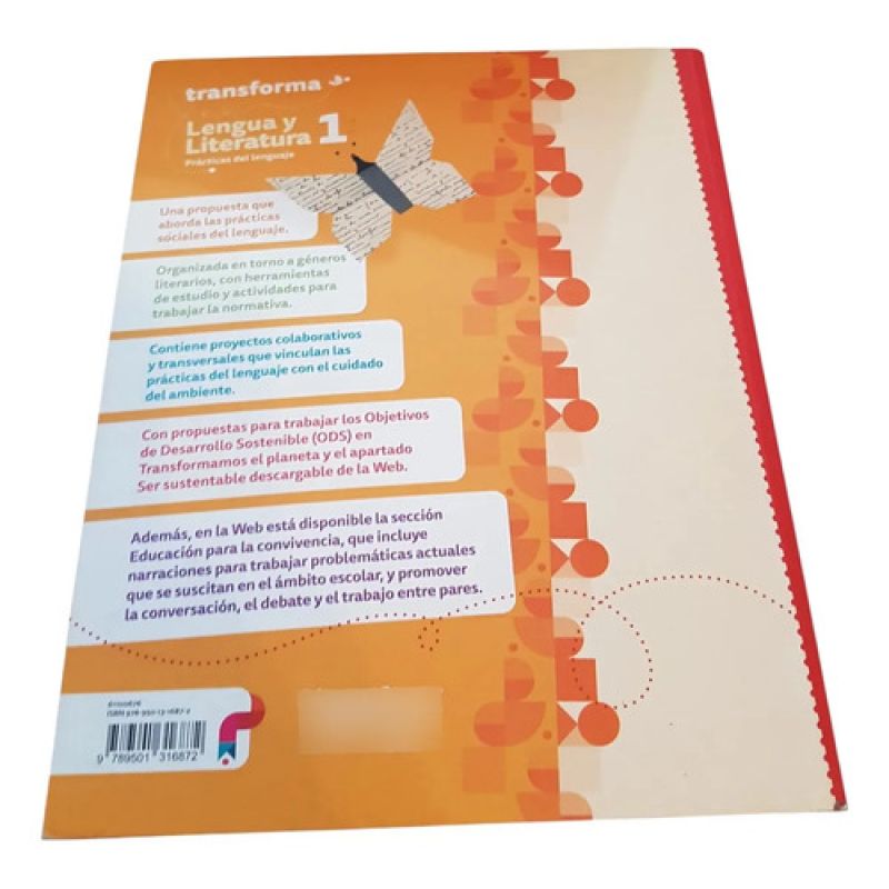 Lengua Y Literatura 1 - Transforma - Sanchez - Kapelusz (Usado) - Miniatura 2