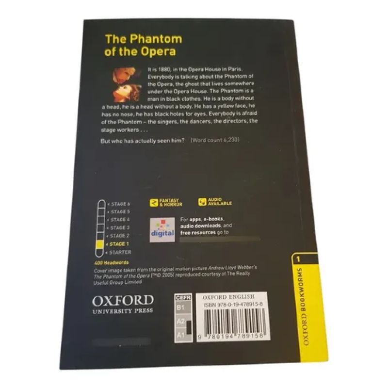 The Phantom Of The Opera With Mp3 - Stage 1 - Oxford (Usado) - Miniatura 2