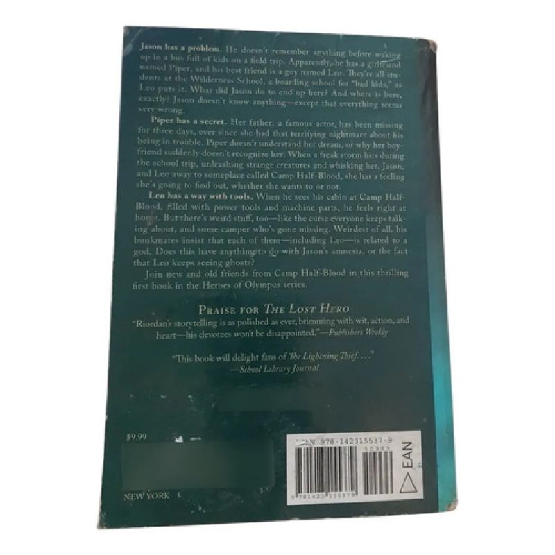 The Lost Hero - Rick Riordan - Inglés (Usado) - Miniatura 2