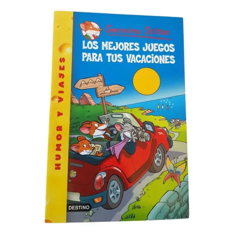 Los Mejores Juegos Para Tus Vacaciones - Geronimo Stilton (Usado)