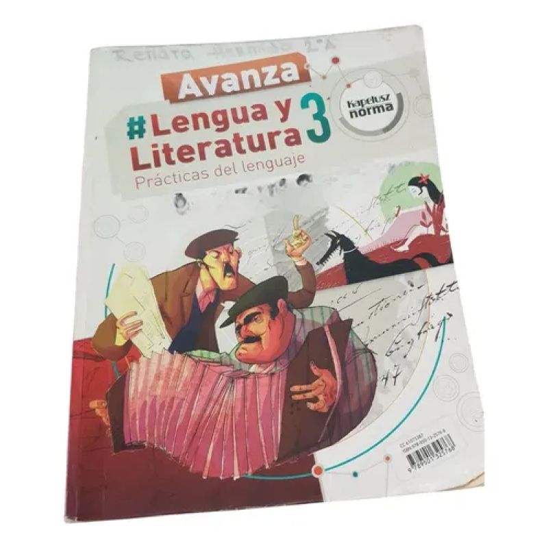 Lengua Y Literatura 3 Sec - Avanza - Kapelusz (Usado)