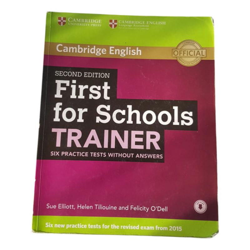 First For Schools Trainer Six Practice Tests Without Answer (Usado)