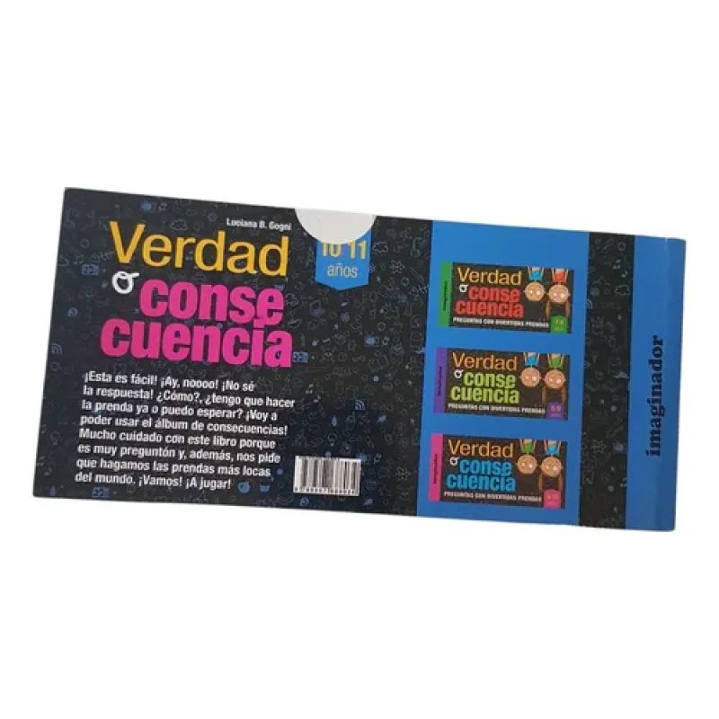 Verdad O Consecuencia 10/11 Años - Imaginador (Usado) - Miniatura 2