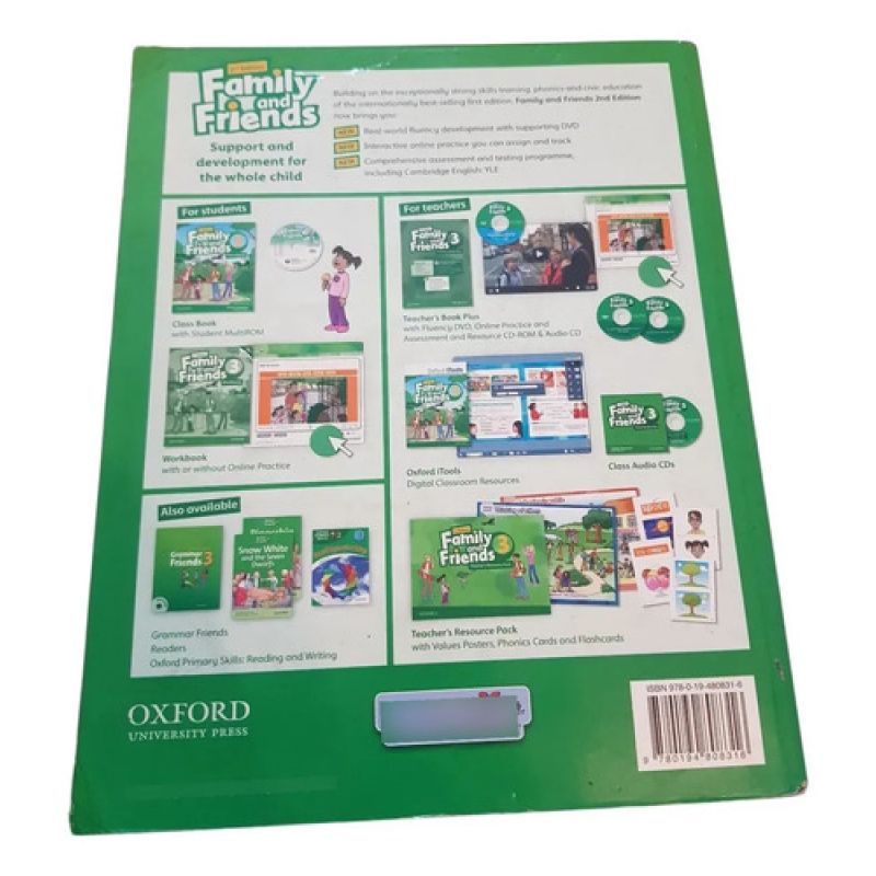 Family And Friends 3 - Class Book And Workbook - Oxford (Usado) - Miniatura 2