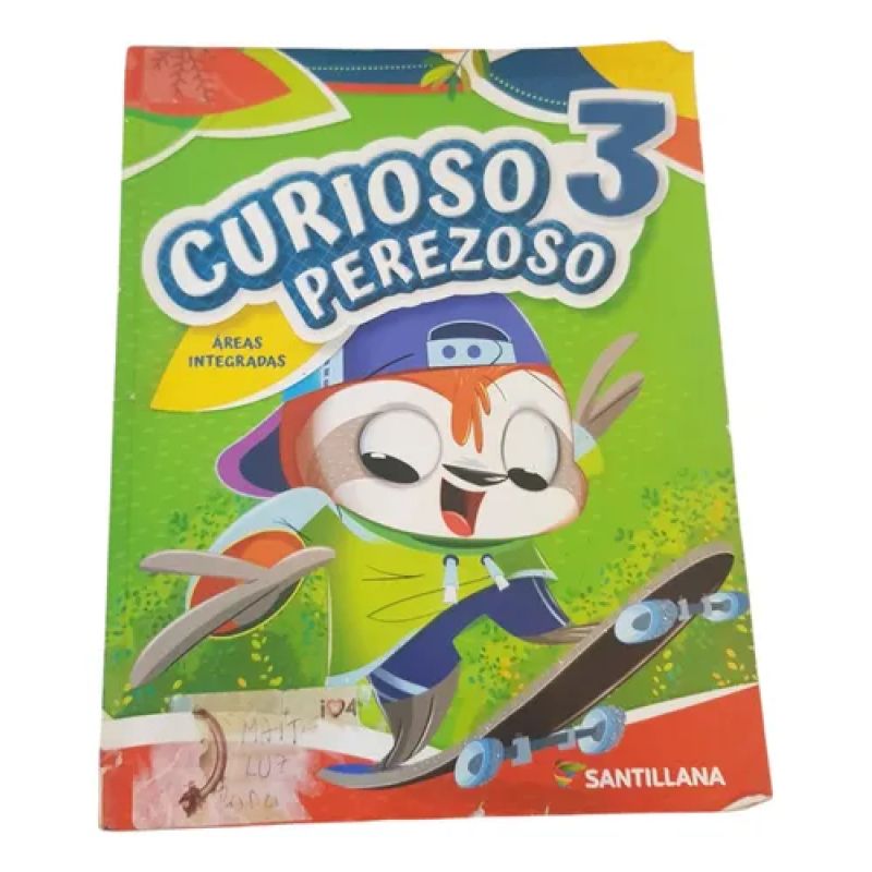 Curioso Perezoso 3 - Áreas Integradas - Santillana (Usado)