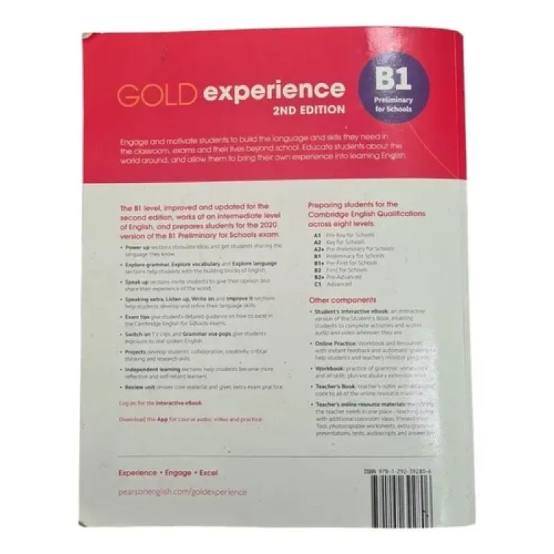Gold Experience B1 (2/ed.) - Student S Book + Interactive Eb (Usado) - Miniatura 2