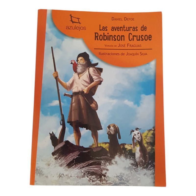 Las Aventuras De Robinson Crusoe - Defoe - Azulejos (Usado)