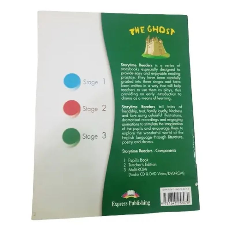 The Ghost +cd Jenny Dooley - Express Publishing - Storytime (Usado) - Miniatura 2