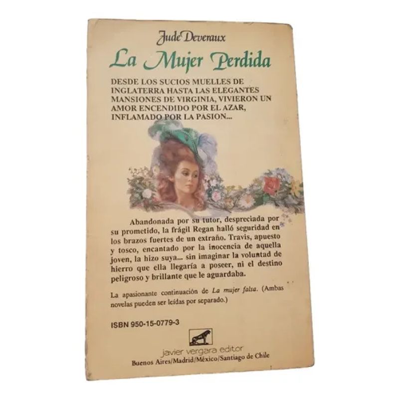 La Mujer - Perdida Jude Deveraux - Javier Vergara Editor (Usado) - Miniatura 2