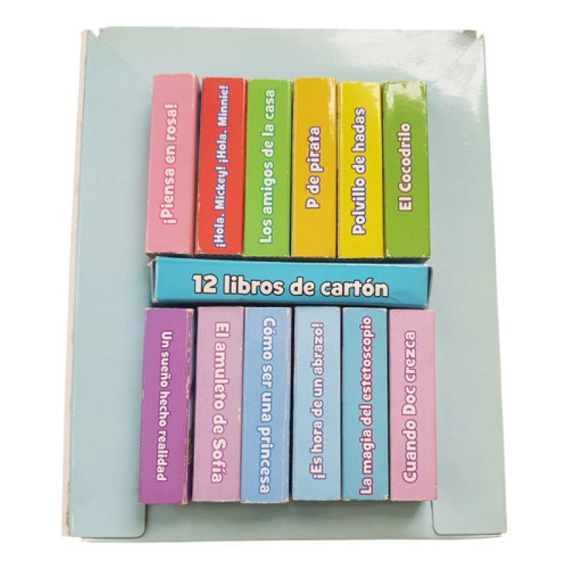 Mi Primer Biblioteca Disney Juniors - 12 Libritos - C/valija (Usado) - Miniatura 4