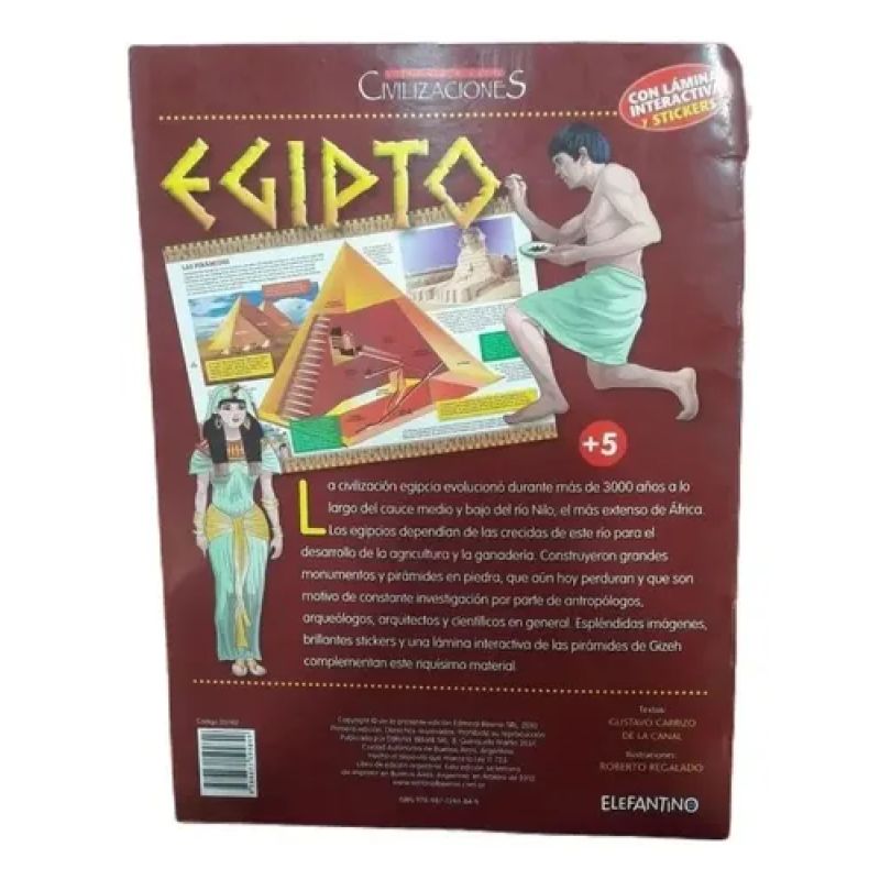 Egipto - El Emperador De Los Faraones-g Carrizo De La Canal (Usado) - Miniatura 2