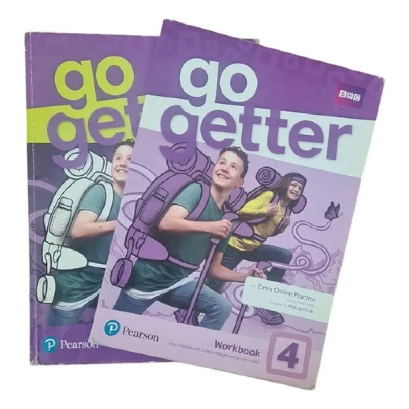 Go Getter 4 - Student's Book + Workbook - 2 Libros (Usado)