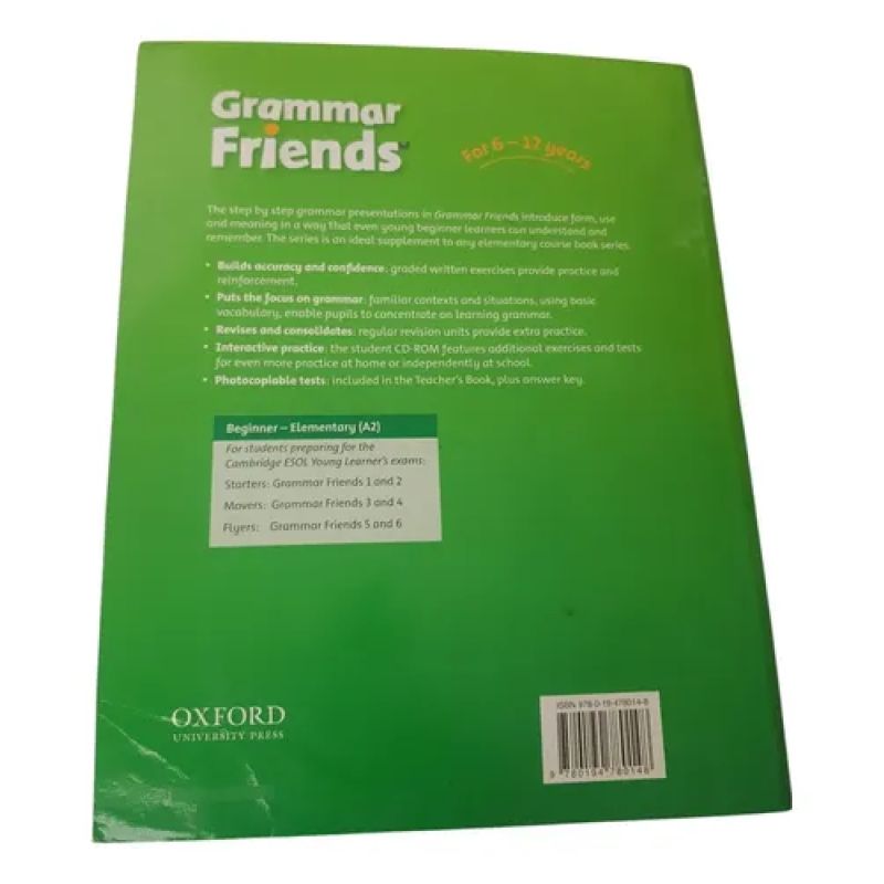 Grammar Friends 3 - With Cd Rom - Flannigan Eileen - Oxford (Usado) - Miniatura 2