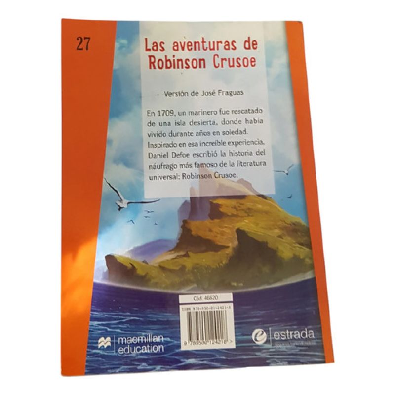 Las Aventuras De Robinson Crusoe - Defoe - Azulejos (Usado) - Miniatura 2