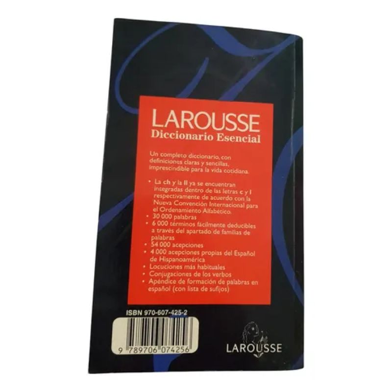 Diccionario De La Lengua Española Esencial - Larousse (Usado) - Miniatura 2