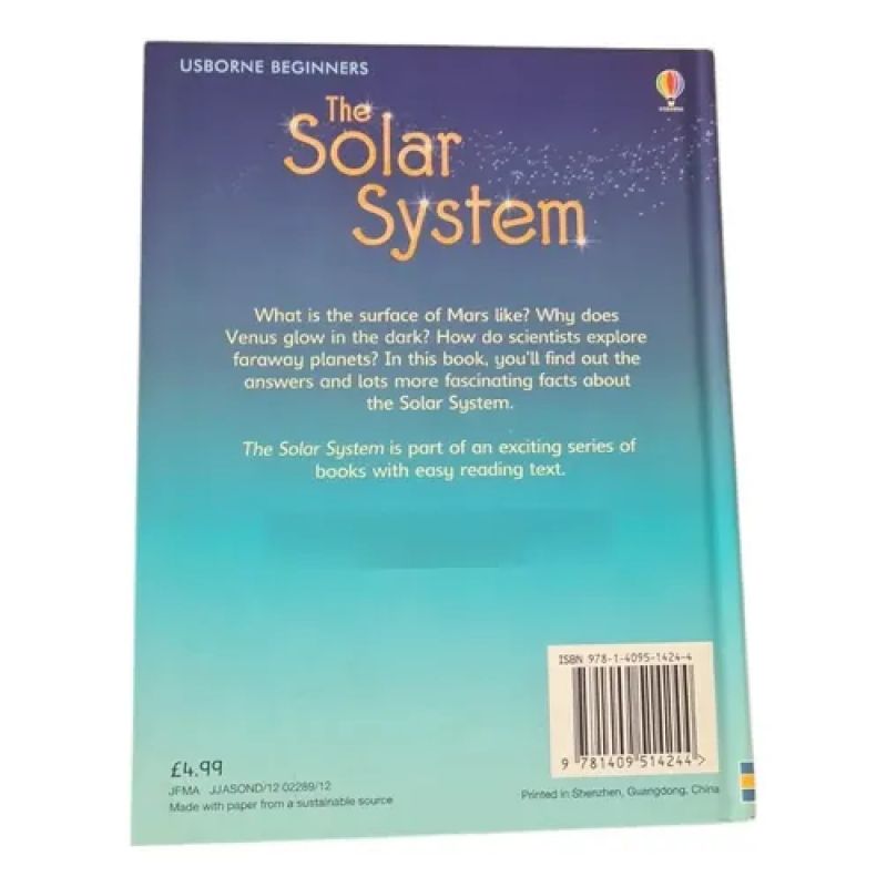 The Solar System - Emily Bone - Usborne Tapa Dura (Usado) - Miniatura 2