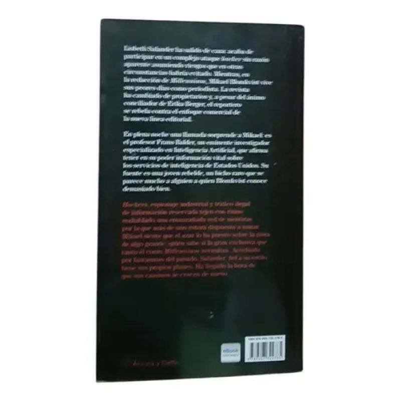 El Hombre Que Perseguía Su Sombra- Millennium 5 -lagercrantz (Usado) - Miniatura 2