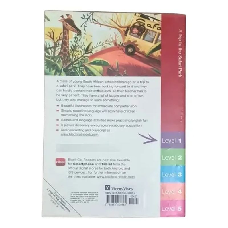 A Trip To The Safari Park - Early Reads Level 1 * Black Cat (Usado) - Miniatura 2