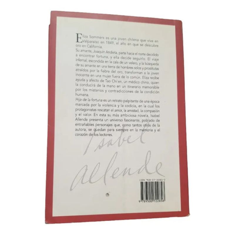 Hija De La Fortuna - Isabel Allende - Editorial Sudamericana (Usado) - Miniatura 2