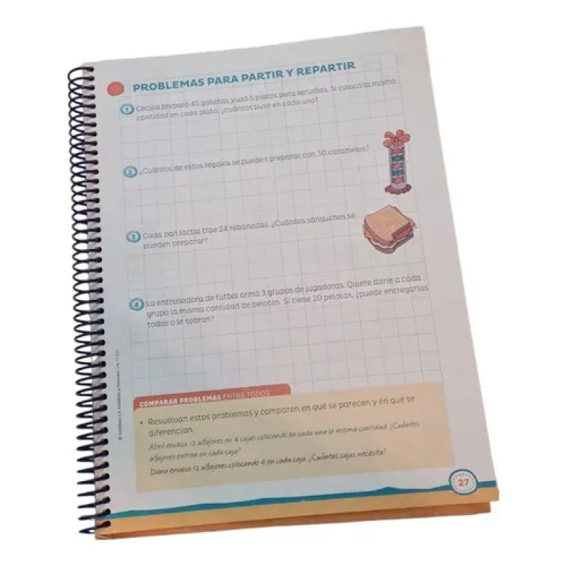 El Libro De Mate 3  -  Santillana (Usado) - Miniatura 4