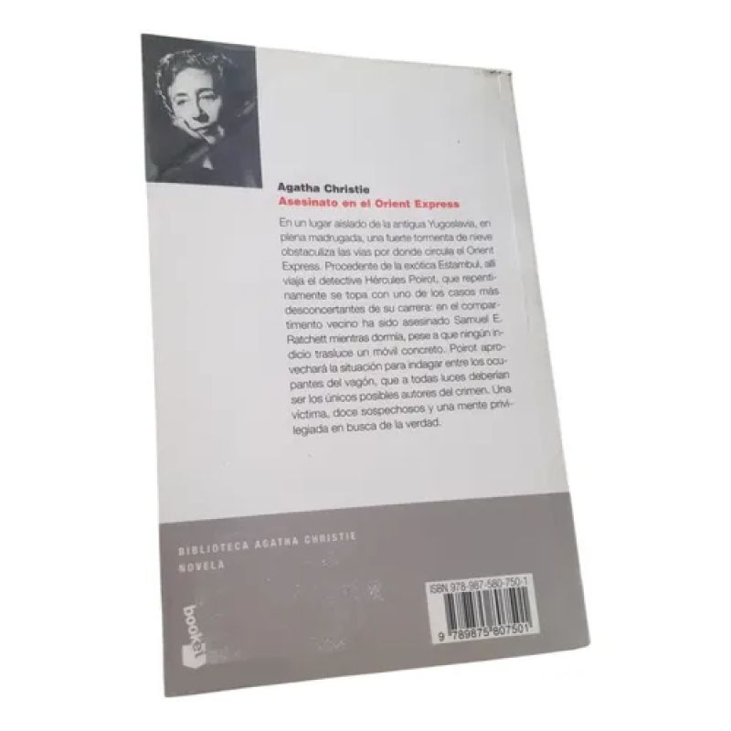 Asesinato En El Orient Express - Agatha Christie - Booket (Usado) - Miniatura 2