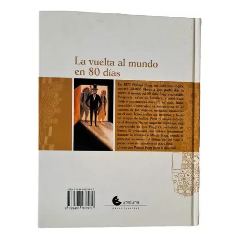La Vuelta Al Mundo En 80 Días - Julio Verne (Usado) - Miniatura 2