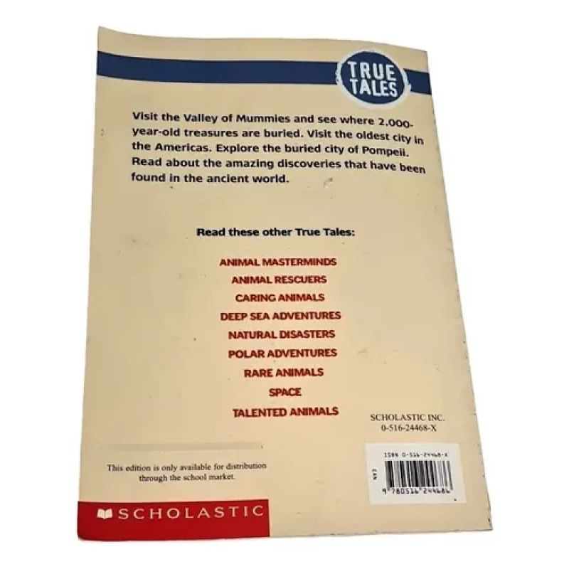 Ancient World: A Chapter Book (true Tales) (Usado) - Miniatura 3
