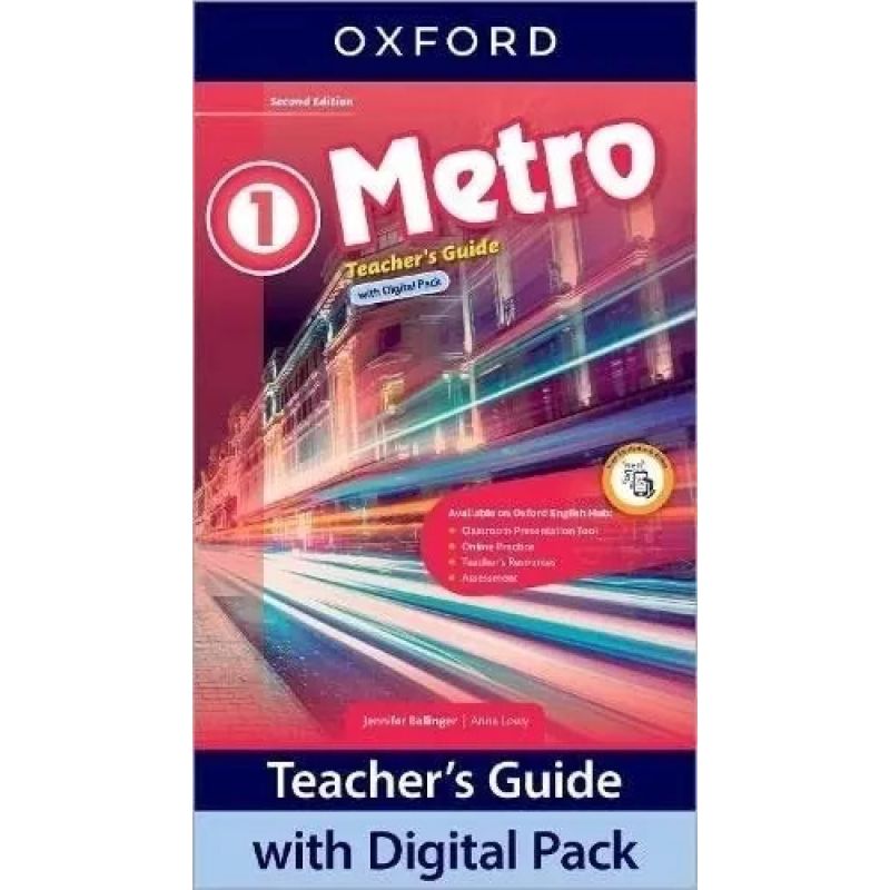 METRO 1 2/ED.- TEACHER'S GUIDE W/ DIGITAL PACK