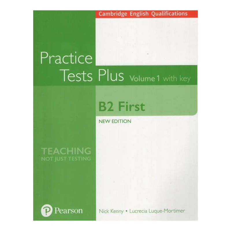 PRACTICE TESTS PLUS B2 FIRST - VOLUME 1 BOOK WITH KEY (Nuevo)