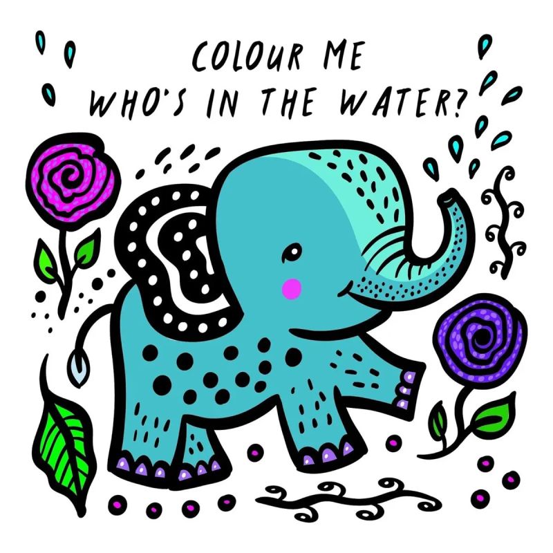 COLOUR ME - WHO'S IN THE WATER? - BATH BOOK (Nuevo)