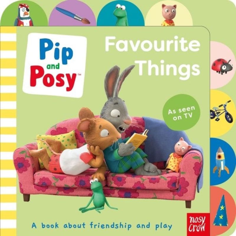 FAVOURITE THINGS - PIP AND POSY - BOARD BOOK