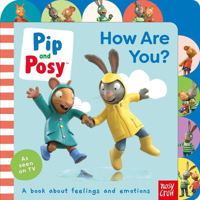 HOW ARE YOU? - PIP AND POSY - BOARD BOOK