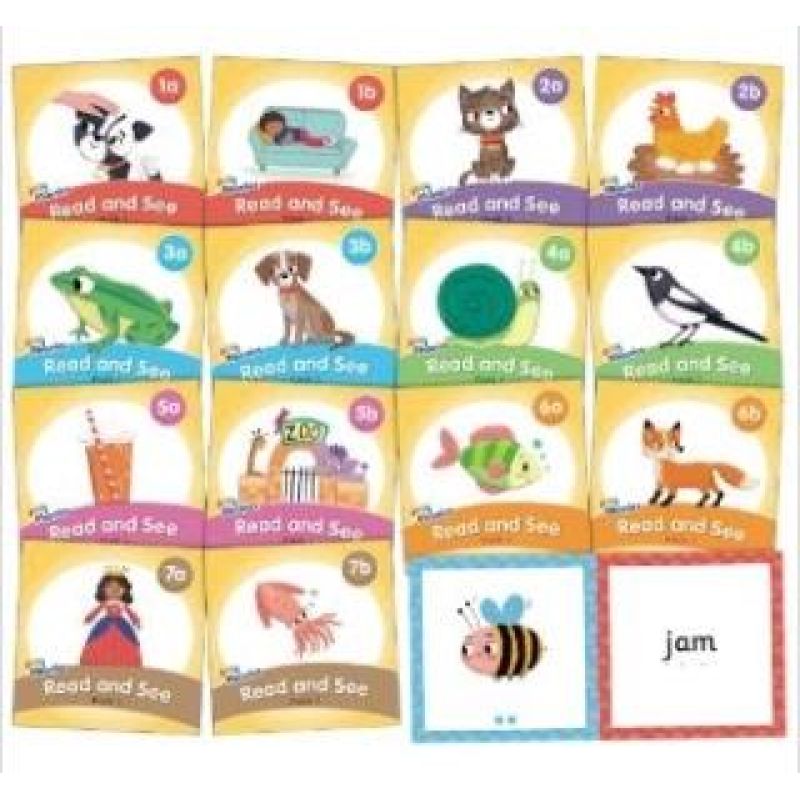 JOLLY PHONICS READ AND SEE - PACK 1