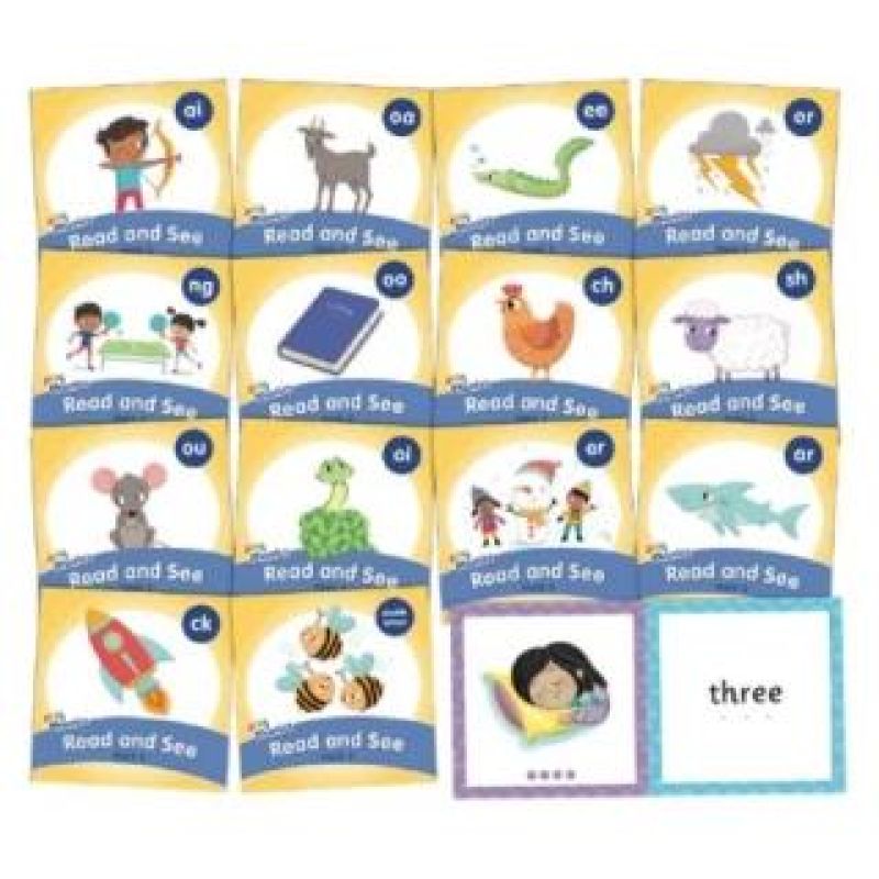 JOLLY PHONICS READ AND SEE - PACK 2
