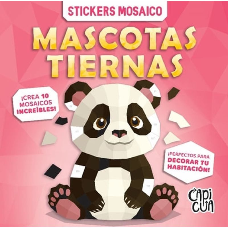 STICKERS MOSAICO - MASCOTAS TIERNAS