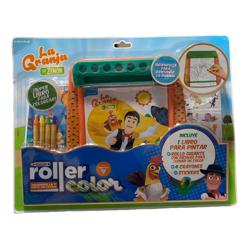 GRANJA DE ZENON, LA - BLISTER ROLLER COLOR (Nuevo)