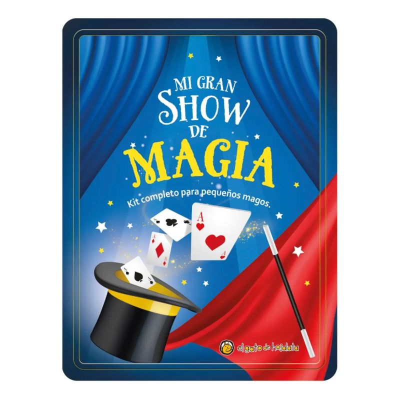 MI GRAN SHOW DE MAGIA - KIT COMPLETO PARA PEQUEÑOS MAGOS - AVENTURAS ENLATADAS - Miniatura 2
