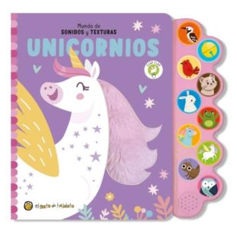 UNICORNIOS - MUNDO DE SONIDOS Y TEXTURAS - CARTONE