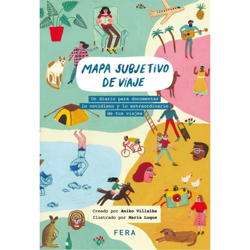 MAPA SUBJETIVO DE VIAJE - UN DIARIO PARA DOCUMENTAR LO COTIDIANO Y LO EXTRAORDINARIO DE TUS VIAJES - Miniatura 2