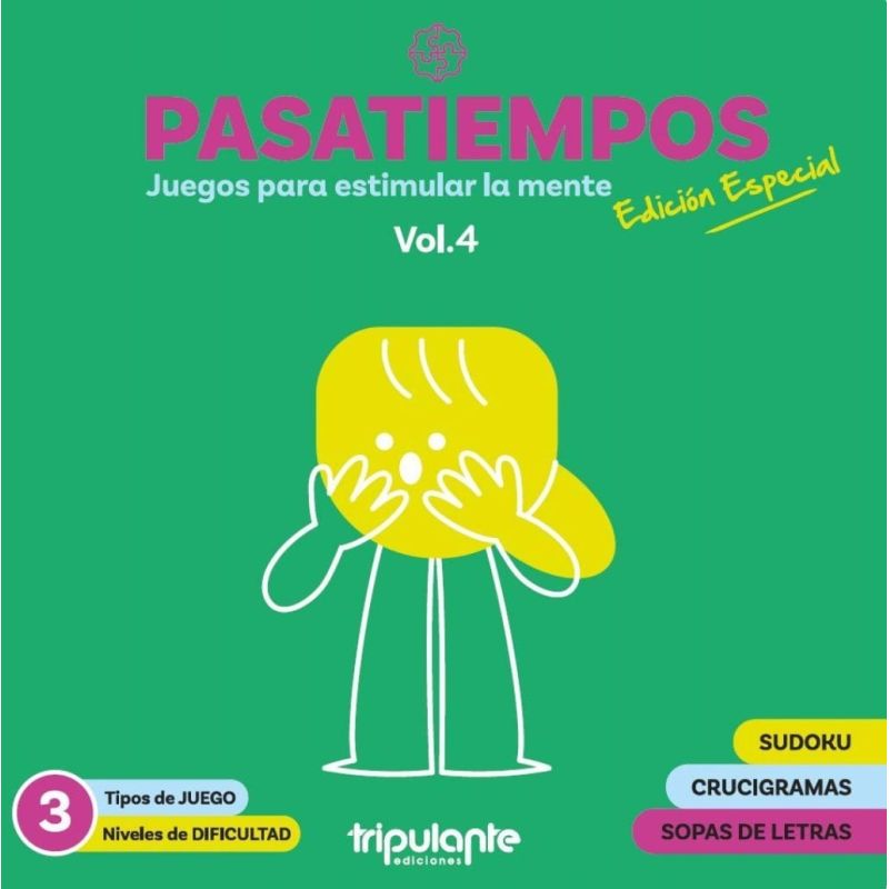 PASATIEMPOS 4 - JUEGOS PARA ESTIMULAR LA MENTE
