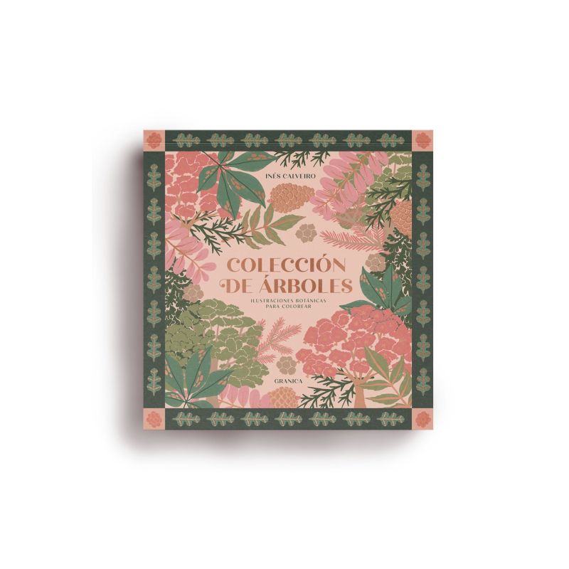 COLECCION DE ARBOLES - ILUSTRACIONES BOTANICAS PARA COLOREAR