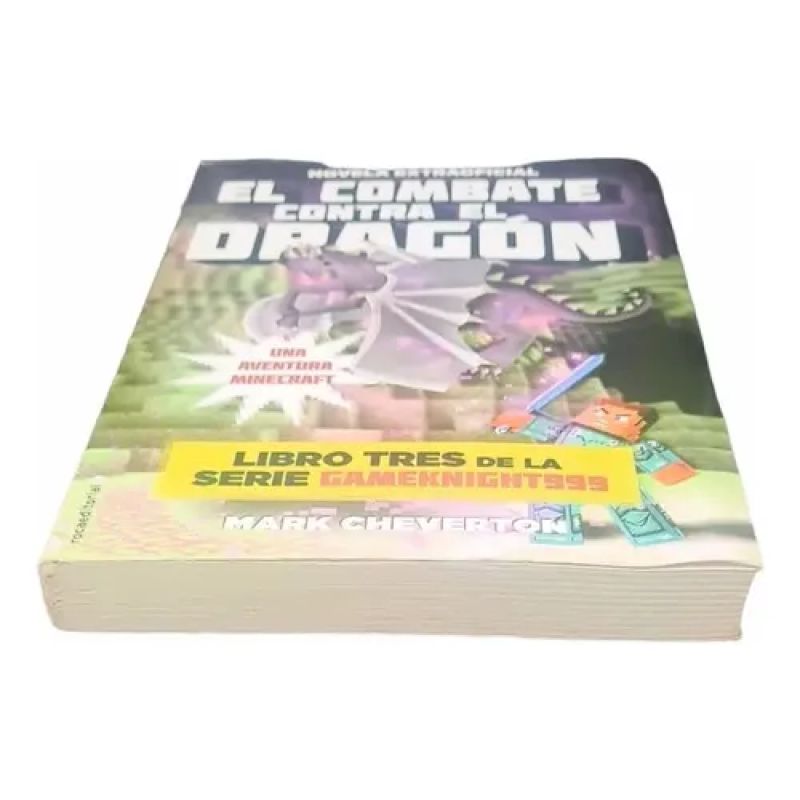 El Combate Contra El Dragon - Una Aventura Minecraft (Usado) - Miniatura 2