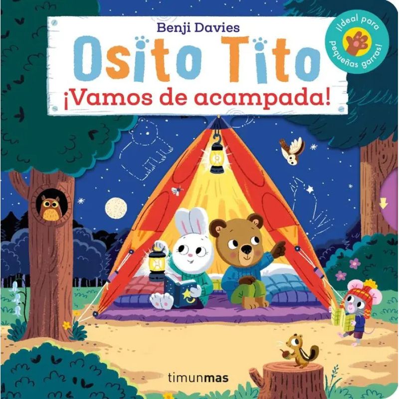 VAMOS DE ACAMPADA! - OSITO TITO - CARTONE (Nuevo)
