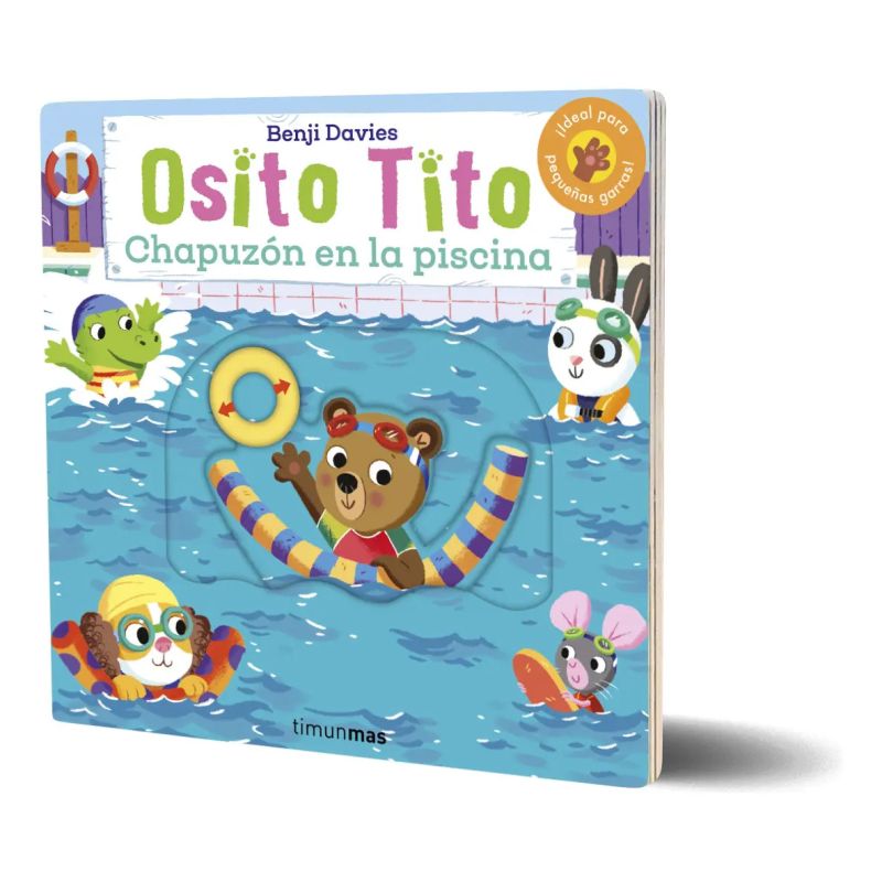 OSITO TITO - CHAPUZON EN LA PISCINA - CARTONE