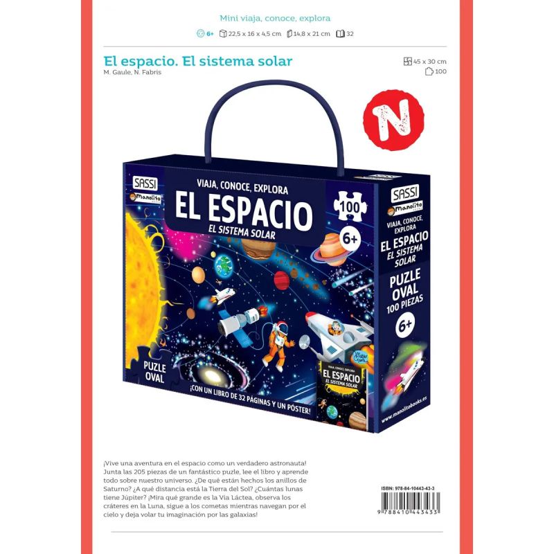 ESPACIO, EL - EL SISTEMA SOLAR - MINI VIAJA, CONOCE, EXPLORA (Nuevo)