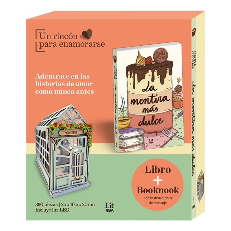 UN RINCON PARA ENAMORARSE - LIBRO + BOOKNOOK