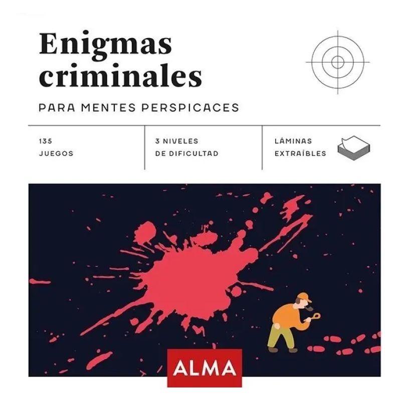 ENIGMAS CRIMINALES PARA MENTES PERSPICACES - ENTRETENIMIENTO (Nuevo)